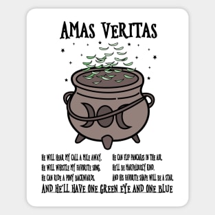 Amas Veritas Sticker